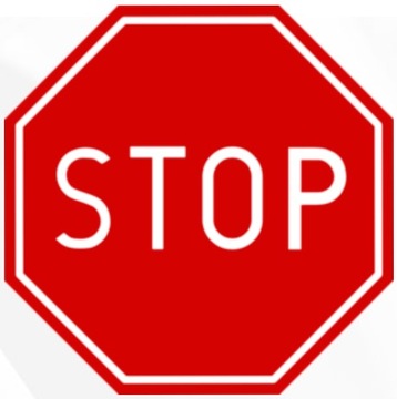 Znak B-20 STOP 600 I gen