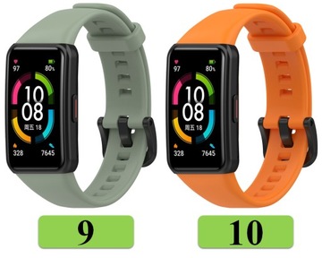 РЕМЕНЬ ДЛЯ HUAWEI BAND 6 HONOR BAND 6 ЦВЕТОВ