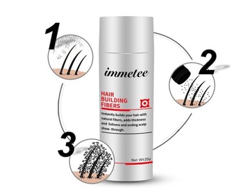 Микроволокна Густые волосы за 30 секунд Маскируют облысение.