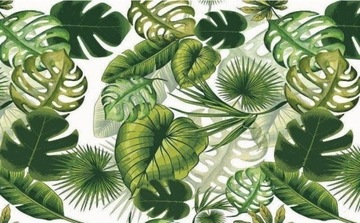 Скатерть 230х140, грязеотталкивающая, клеенка CAROMIO классического цвета экрю