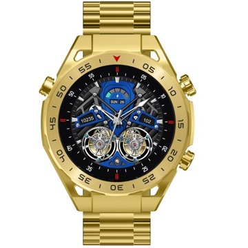 Мужские часы SMARTWATCH GRAVITY для ответа на звонки, 1,39 дюйма, многофункциональные