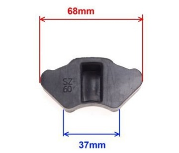 SHINERAY XY50Q-2E Romet Ogar 900 Резиновые звездочки задние