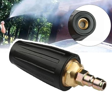 DYSZA TURBO METALOWA I REGULOWANA DO MYJEK SZYBKO ZŁĄCZE 1/4