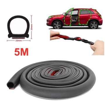 5M САМОКЛЕЯЩИЙСЯ УПЛОТНИТЕЛЬ ДВЕРИ АВТОМОБИЛЯ РЕЗИНОВЫЙ УПЛОТНИТЕЛЬ КРЫШИ