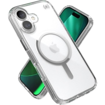 Pouzdro pro iPhone 17, Speck Presidio Perfect Clear pro MagSafe, průhledné