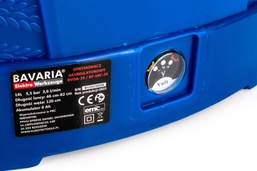 МАКСИМАЛЬНАЯ КОМПЛЕКТАЦИЯ Аккумуляторный опрыскиватель Bavaria 16л 20в1