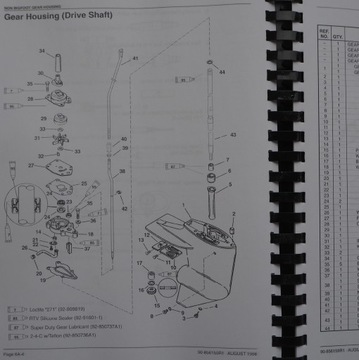 РУКОВОДСТВО ПО РЕМОНТУ 4-ТАКТНОГО ДВИГАТЕЛЯ MERCURY 9,9-15л.с.
