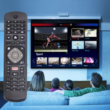 УНИВЕРСАЛЬНЫЙ ПУЛЬТ ДИСТАНЦИОННОГО УПРАВЛЕНИЯ ДЛЯ ТВ PHILIPS SMART LED/4K/UHD