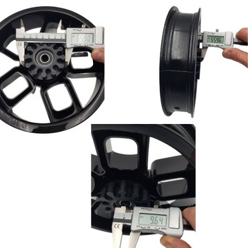 Колесо тележки, обод C220 ЧЕРНЫЙ, 12 1/2 x2 1/4 (