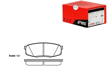 REMSA KLOCKI HAMULCOWE REMSA 044660C010 446660120