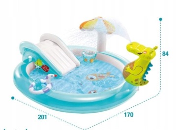 ДЕТСКИЙ БАССЕЙН, НАДУВНАЯ ПЛОЩАДКА, ГОРКА, БАССЕЙН С АЛЛИГАТОРОМ, Фонтан