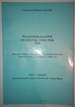 FILOZOFIA/LOGIKA FILOZOFIA LOGICZNA 1994