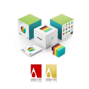 МАГНИТНЫЕ БЛОКИ PIXIO ONE YELLOW LION LION 11 ШТ.