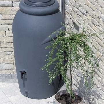 Дождь душ 210L Танка воды, ствол, амфора