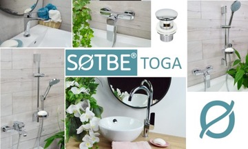 Настенный смеситель для ванны с душем SOTBE Смеситель для ванной комнаты КОМПЛЕКТ