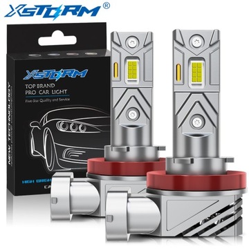 ŻARÓWKI LED H11 XSTORM 1 DO 1 WIĘCEJ ŚWIATŁA RETROFIT DOPASOWANE 6500k