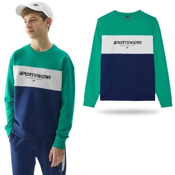 BLUZA DZIECIĘCA 4F CHŁOPIĘCA SPORTOWA DRESOWA NA CO DZIEŃ