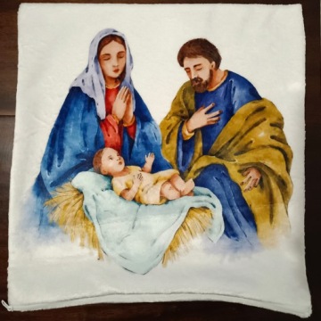 РОЖДЕСТВЕНСКАЯ НАВУШКА 40Х40 ПЛЮШ!!!