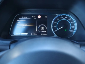 Nissan Leaf II Hatchback Elektryczny 40kWh 150KM 2022 Nissan Leaf 40 kWh, SoH 93%, Salon Polska, zdjęcie 10