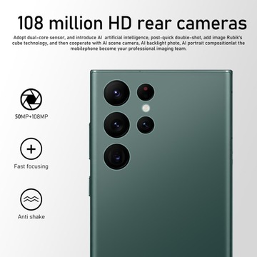 Новый 7,3-дюймовый телефон S23 Ultra (3 ГБ + 64 ГБ)