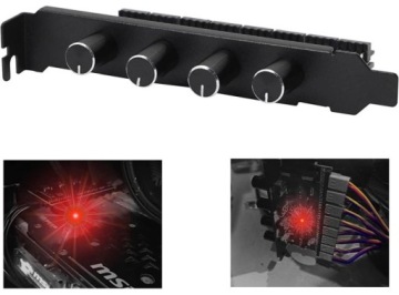 Разветвитель концентратора Molex 8x 3 4-контактные вентиляторы с ШИМ