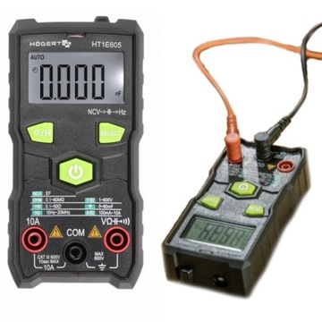 Miernik Cyfrowy Multimetr Uniwersalny Pomiar napięcia prądu FULL-SMART
