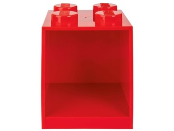 LEGO PÓŁKA ŚCIENNA PUDEŁKO W STYLU KLOCKÓW 4 Wypustki Powystawowa