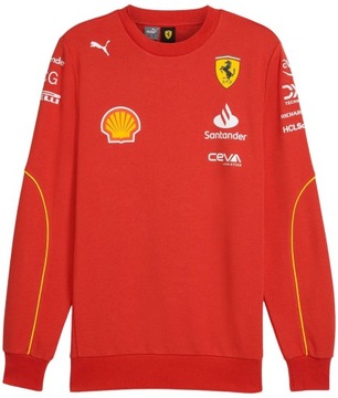 Bluza Scuderia Ferrari F1 Team 2024 Crew Neck r.XXL