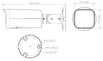 IP-КАМЕРА IPC-HFW2441T-ZAS-27135 WizSense DAHUA