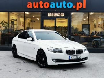 BMW Seria 5 F10-F11 Limuzyna 520d 184KM 2010 BMW 5 520D, F10, Automat, PDC, Podgrzewane fotele