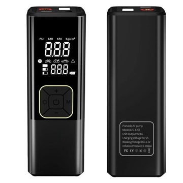 ЭЛЕКТРИЧЕСКИЙ ВЕЛОСИПЕДНЫЙ НАСОС ДЛЯ АВТОМОБИЛЬНОГО ВЕЛОСИПЕДА СВЕРХМОЩНЫЙ 80ВТ КОМПРЕССОР