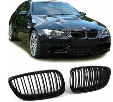 Решетка для почек BMW E92 E93 PRE LCI /LCI Черный глянцевый