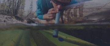 LIFESTRAW Turystyczny Filtr Wody 4.000L 99,99%