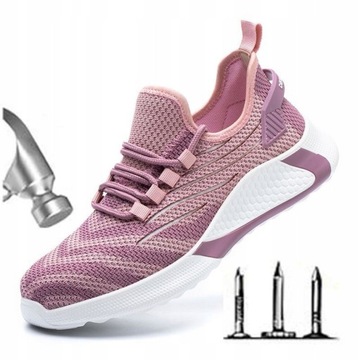 Buty Robocze Ochronne BHP Sportowe Półbuty LEKKI
