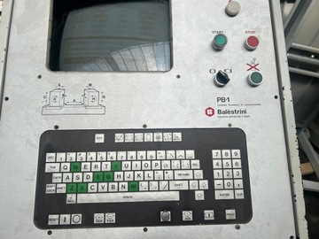 Czopiarka obwiedniowa Balestrini NOVA 3