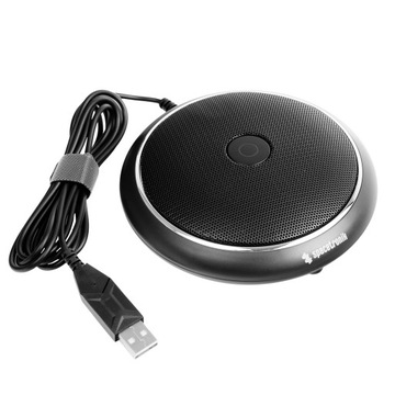 Всенаправленный USB-микрофон для конференций с углом обзора 360° и функцией подавления шума