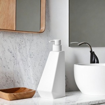 Легкий пустой многоразовый дозатор мыла в бутылке 500 мл в стиле А