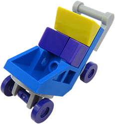 Lego Wózek spacerówka dla dziecko / niemowlak