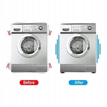 Podkładki antywibracyjne Pralka Wspornik cokołu