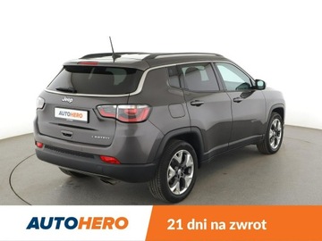 Jeep Compass II SUV 1.4 MultiAir 140KM 2019 Jeep Compass Grzane fotele grzana kierownica klima, zdjęcie 6