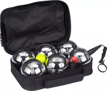 Zestaw Kule Bule Boule gra Petanque pokrowiec GET&GO VI 10el