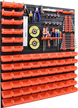 TABLICA NARZĘDZIOWA WARSZTATOWA POJEMNIKI 47x27 cm