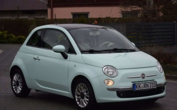 Fiat 500 II Seria 3 0.9 TwinAir 85KM 2014 Fiat 500 0.9B 2014r Klima Panorama 2 KPL KOL Sprowadzony Oplacony