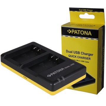 Двойное быстрое зарядное устройство PATONA для Olympus BLS5