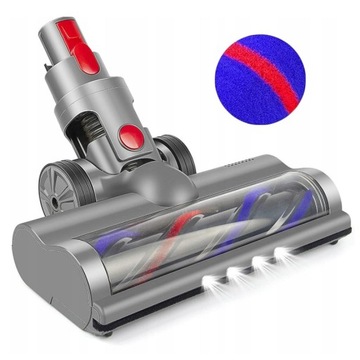 ЗАМЕНА ЭЛЕКТРИЧЕСКОЙ ЩЕТКИ ДЛЯ ПОЛА, СОВМЕСТИМАЯ С V7 V8 V10 / V11 СО СВЕТОДИОДОМ