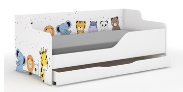 Łóżko dziecięca LILU komplet grafik- wybór+ zestaw