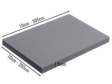 ВСПЕНЕННЫЙ ПВХ СЕРЫЙ - 5 мм - На заказ