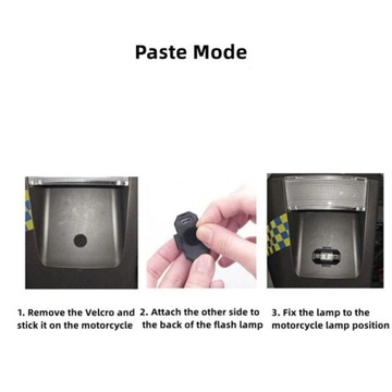 Универсальная светодиодная лампа для мотоцикла, велосипеда, дрона USB 7-k