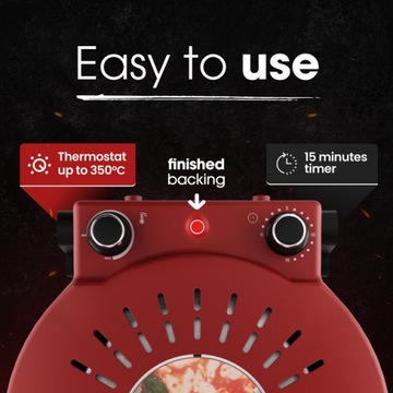 PM 3787 piec do pizzy, mini piekarnik