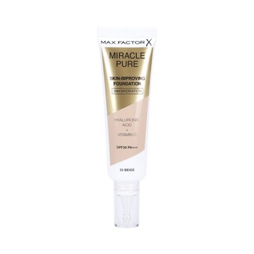 MAX FACTOR Podkład Poprawiający Wygląd Skóry Miracle Pure 55 Beige